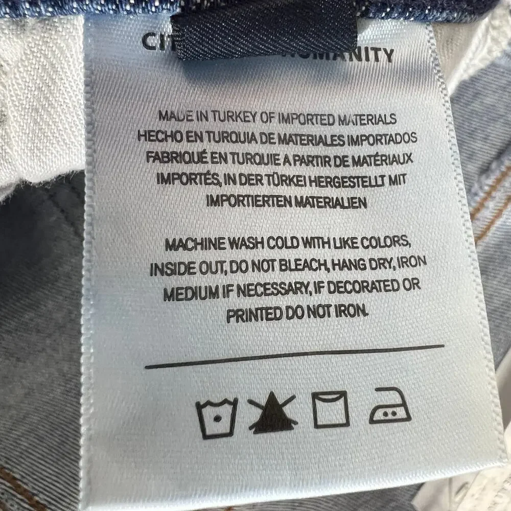 Citizens Of Humanity Gage Classic Straight Jeans In Ithica Size 33